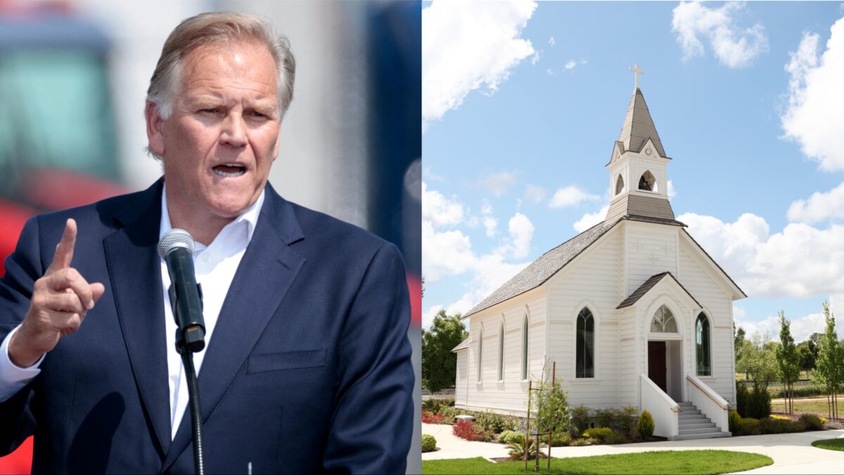 GOP Senate Hopeful Visits Michigan Churches, Finds Economy Is Congregants’ Main Concern