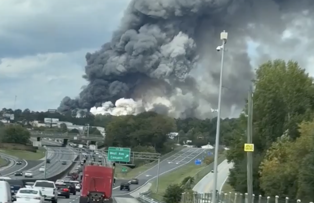 Evacuation Ordered In Georgia After Fire Ignites At Chemical Plant