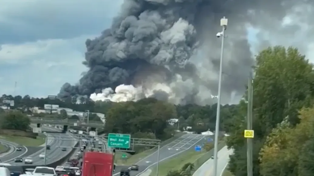 Evacuation Ordered In Georgia After Fire Ignites At Chemical Plant