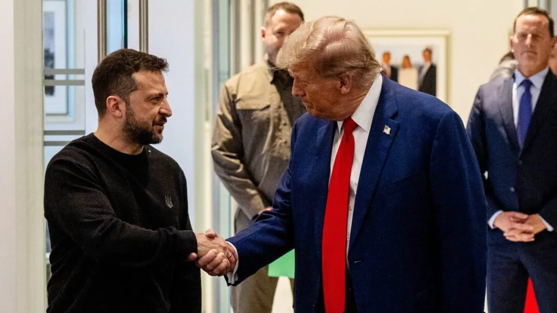 Trump Meets With Zelensky After Leaders Trade Digs Over Plan To End War