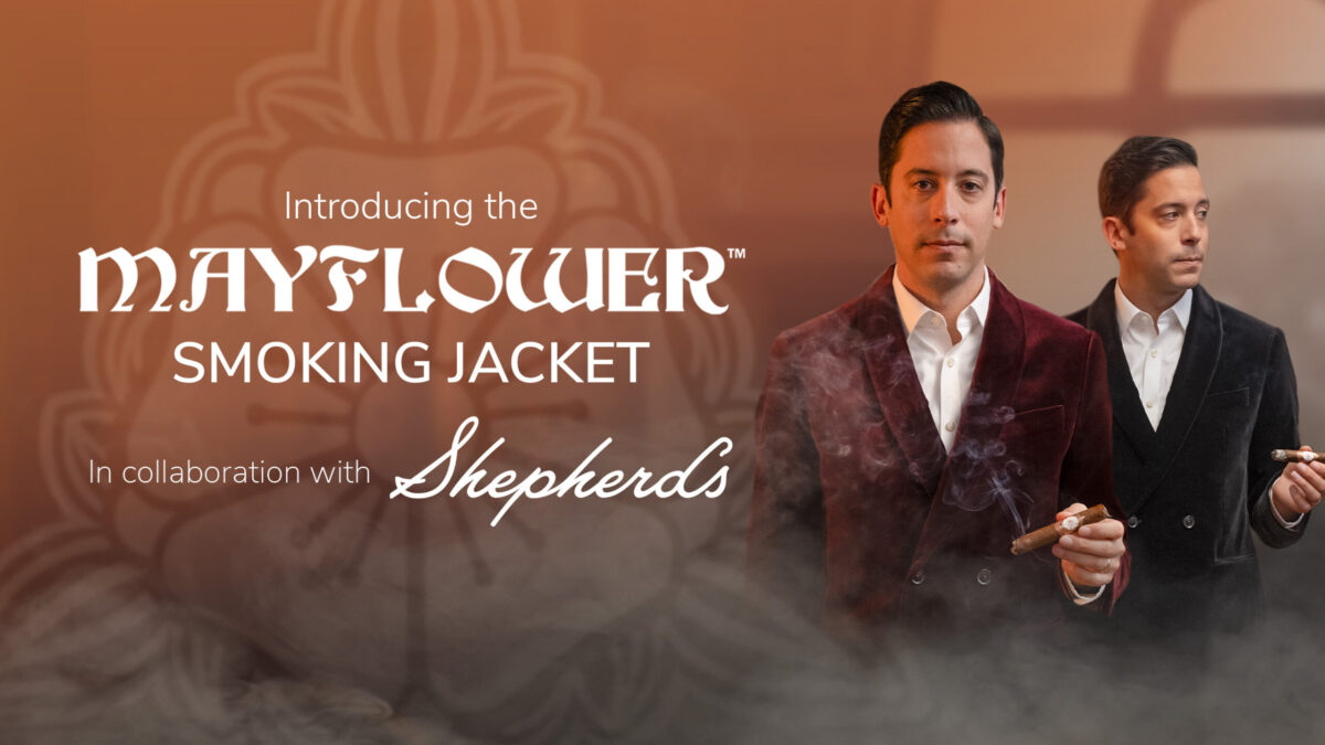 Unsurpassed Craftsmanship And Luxury: Mayflower Cigars Introduces The Mayflower Smoking Jacket