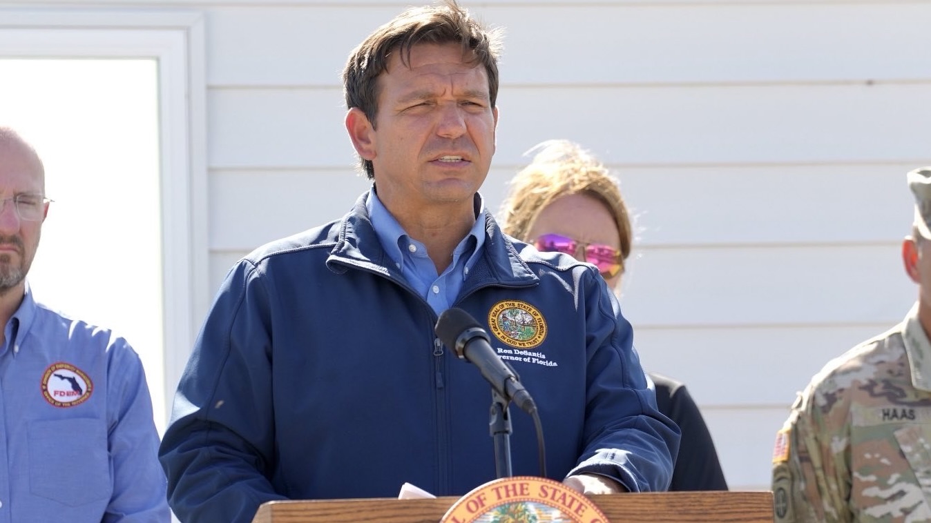 DeSantis Shuts Down Reporter For Tying Tornadoes, Hurricanes To Global Warming