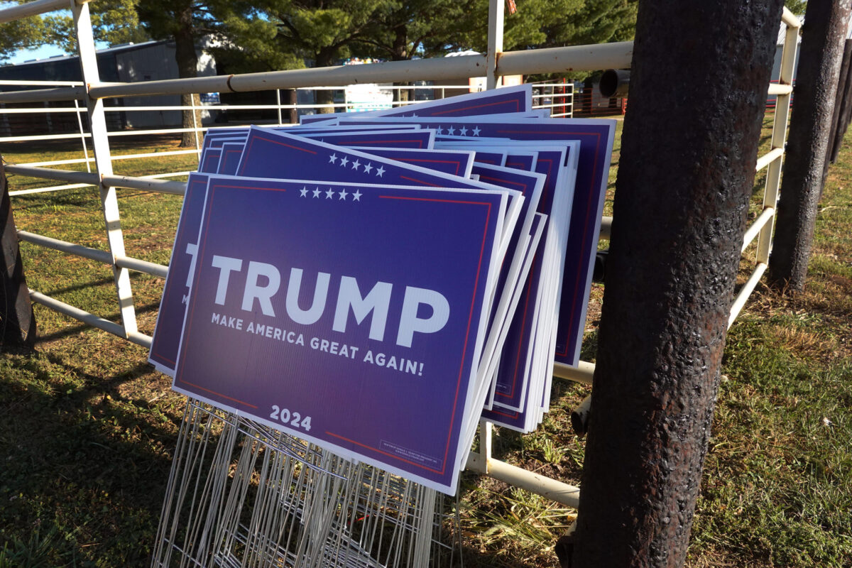 Democratic Party County Chairman Arrested After Admitting He Stole Trump Signs