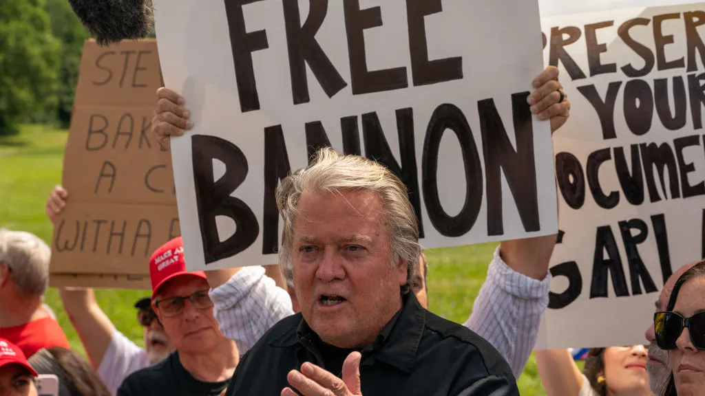 Former Trump Aide Steve Bannon Released From Prison
