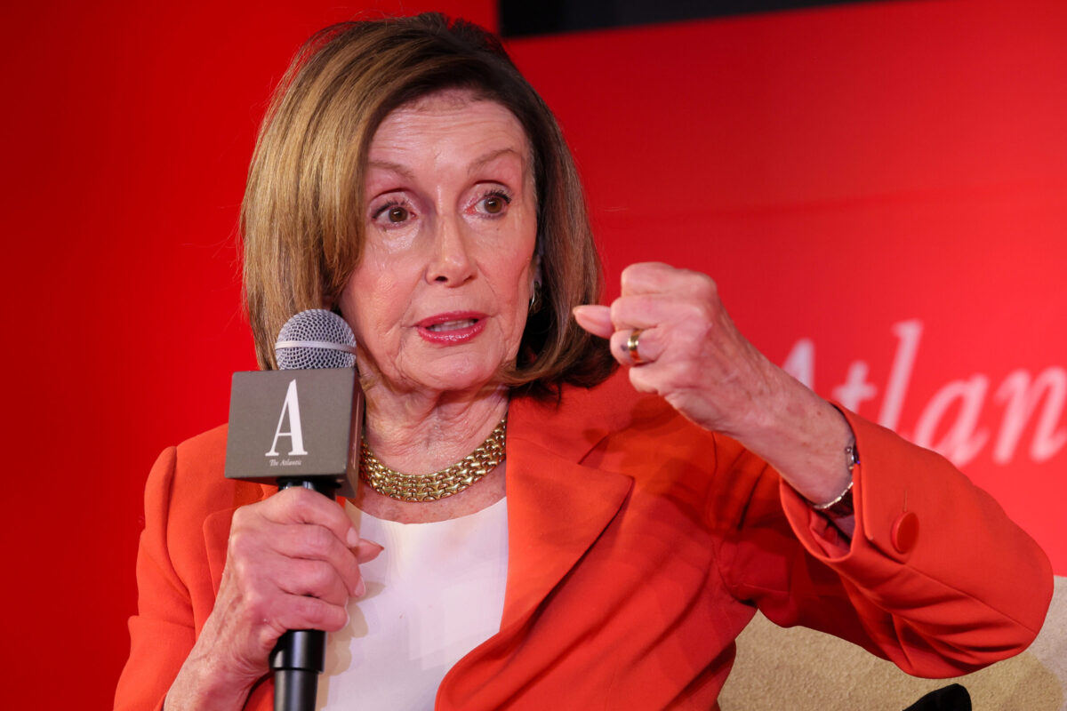 ‘Like Swearing’: Pelosi Says Trump’s Name Is ‘A Grotesque Word’