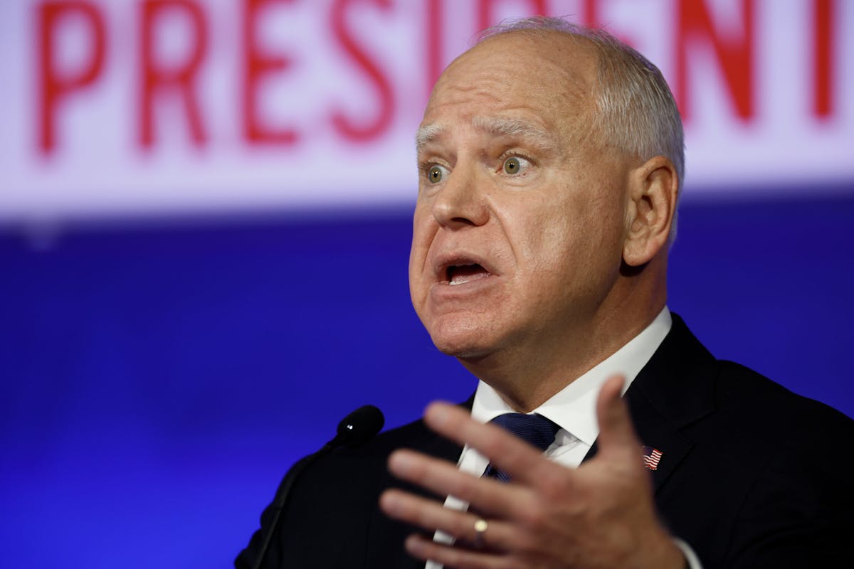 NextImg:Walz: Voters Do ‘Not Need To Be Concerned With’ Difference Between Biden, Harris