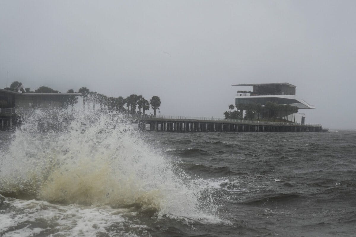 NextImg:Hurricane Milton Bears Down On Florida, Unleashes Tornadoes