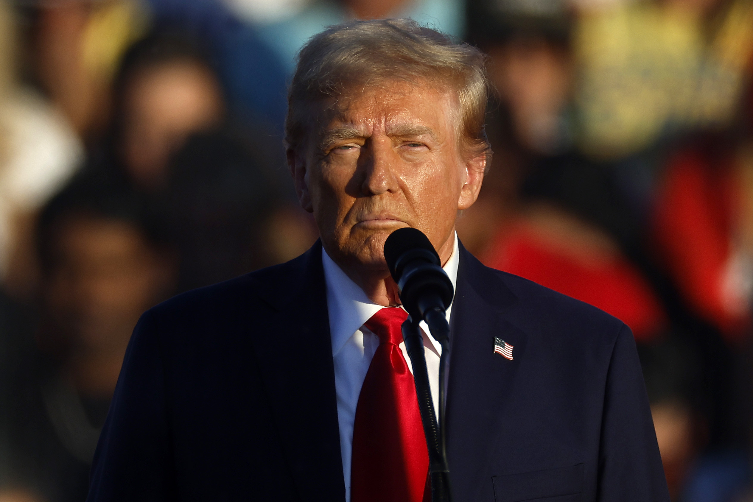 Trump Threatens To Sue CBS If Full Kamala ’60 Minutes’ Transcript Not Released