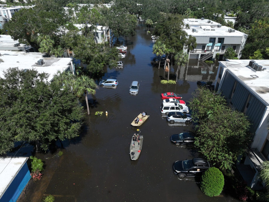 NextImg:SEE IT: Scenes From Breathtaking Rescues After Hurricane Milton Hits Florida