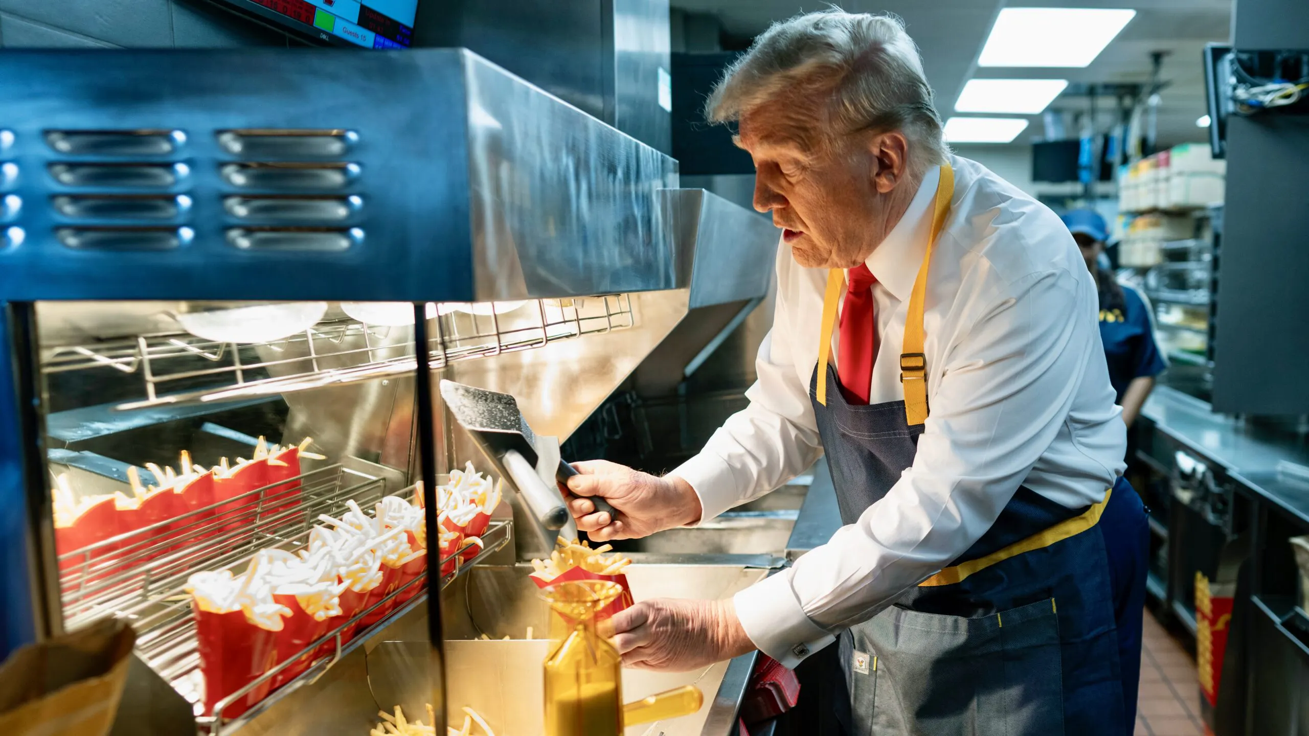 Dave Portnoy, Megyn Kelly Slam Pearl-Clutching About Trump McDonald’s Visit