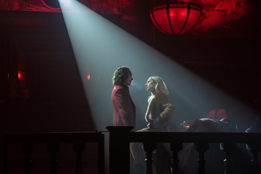 Joaquin Phoenix and Lady Gaga in “Joker: Folie à Deux” (2024). DC Entertainment. Warner Bros. Pictures. IMDB.