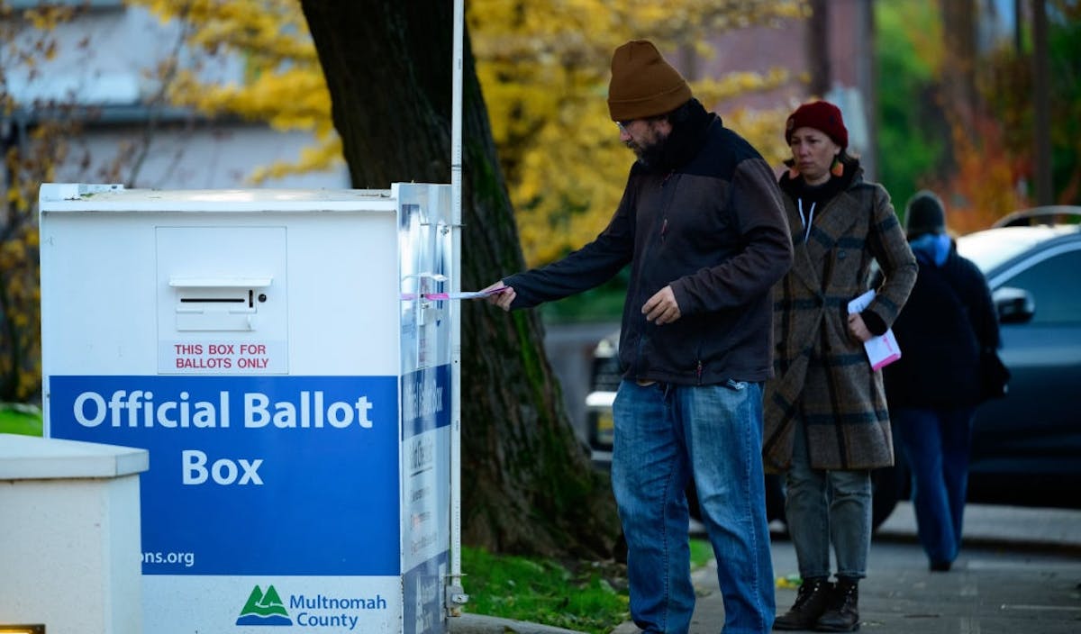 NextImg:‘Free Gaza’ Message Found On Devices Used In Ballot Box Fires In Oregon, Washington