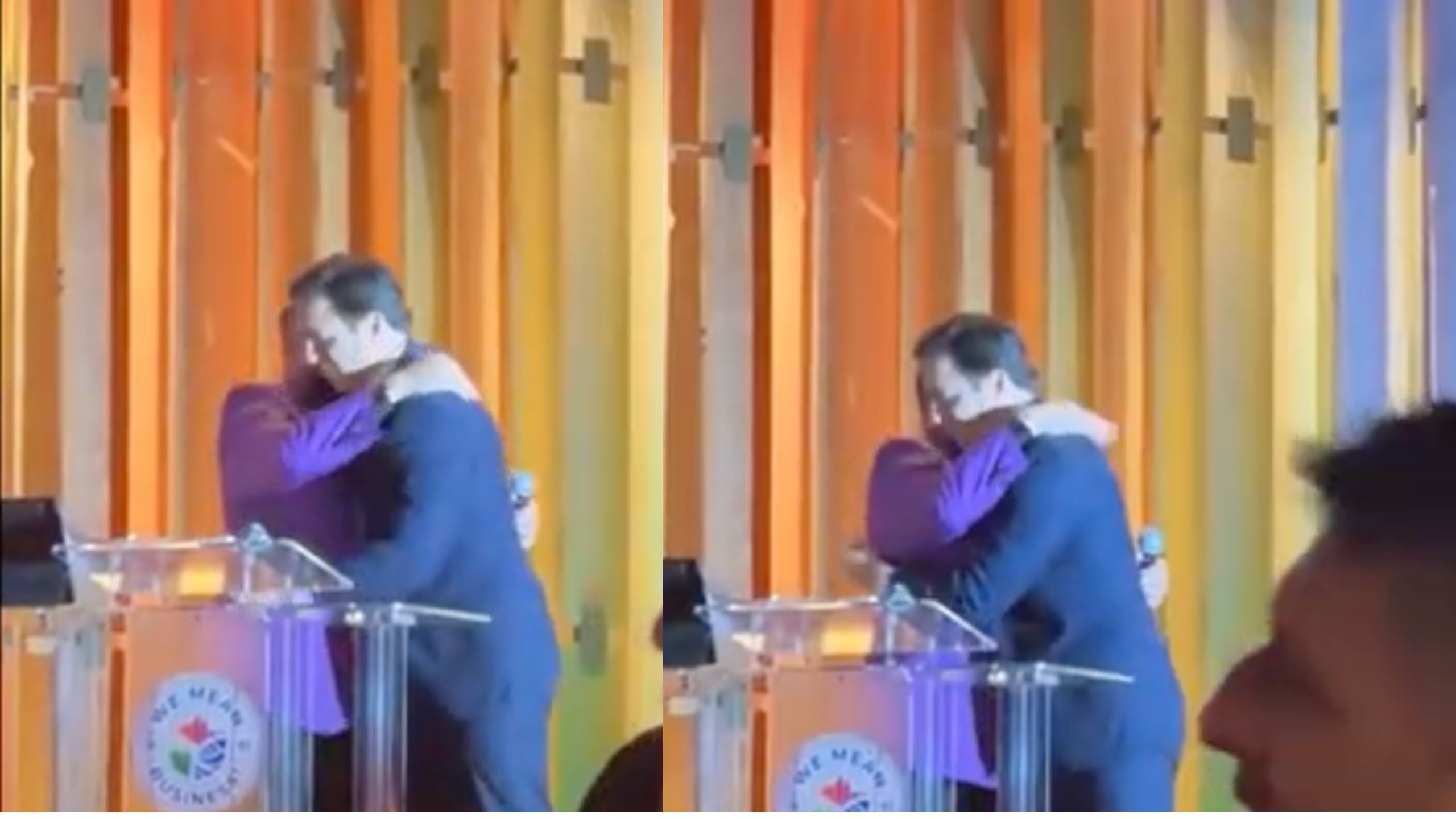 EXCLUSIVE: Video Shows Dem AG Candidate Hugging Convicted Sex Offender After Receiving LGBTQ Award