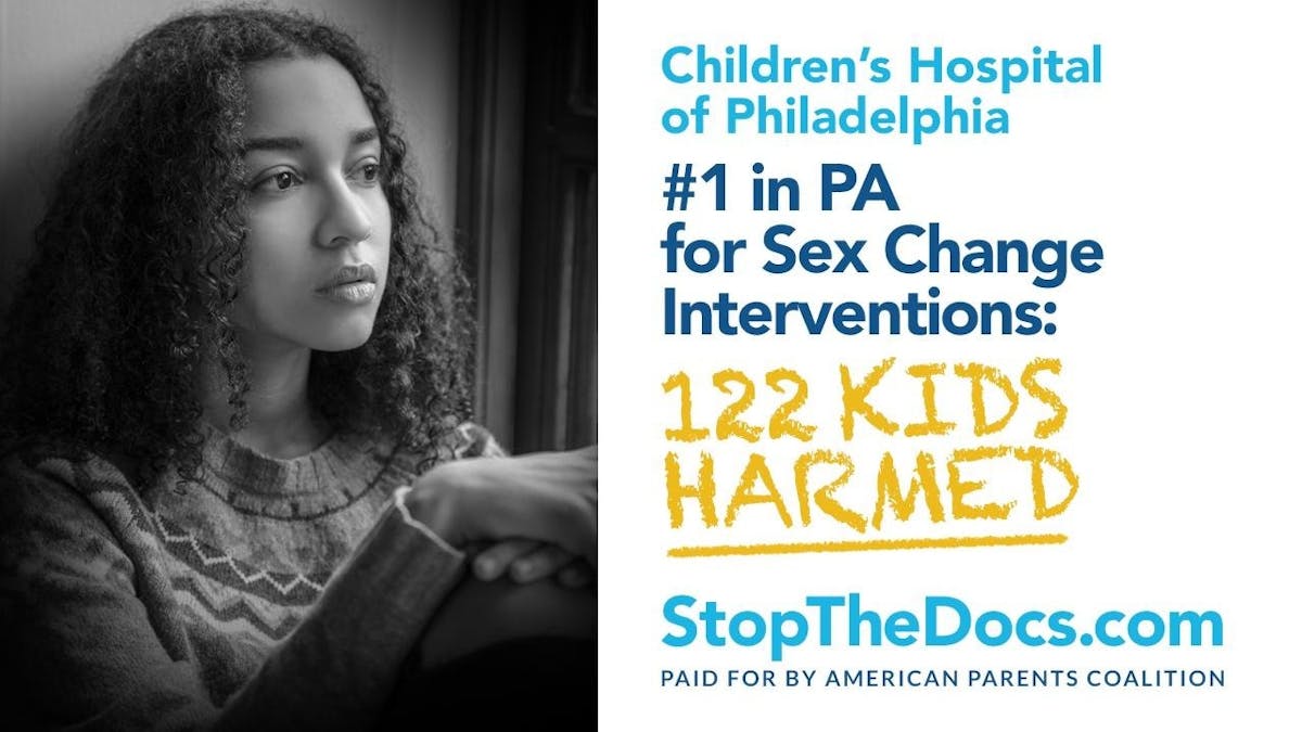 NextImg:EXCLUSIVE: Hospitals Harming Children Targeted In New Campaign To Stop Child Gender Transitions