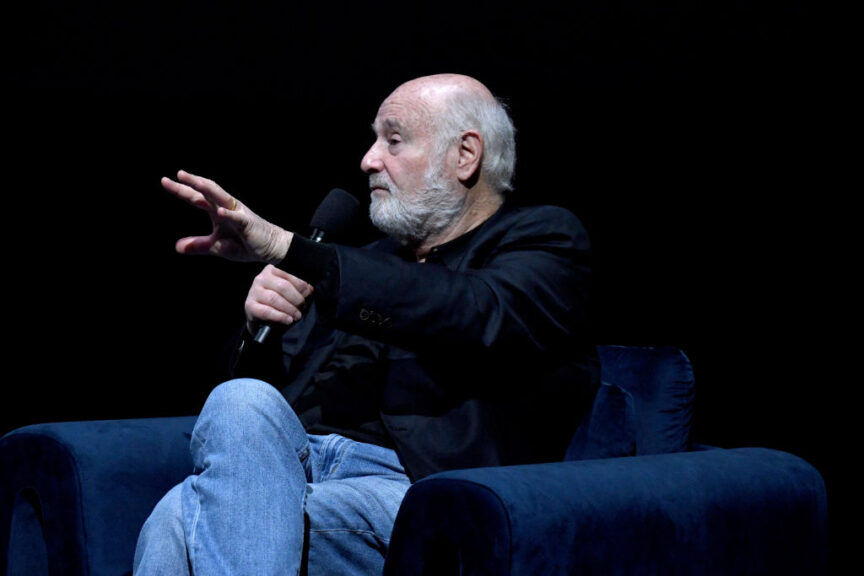 LOS ANGELES, CALIFORNIA - MAY 07: Rob Reiner speaks onstage at the HBO Documentary Films Screening of "Albert Brooks: Defending My Life" at Academy Museum of Motion Pictures, Ted Mann Theater on May 07, 2024 in Los Angeles, California. (Photo by FilmMagic/FilmMagic for HBO)