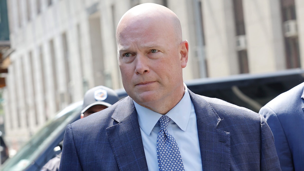 Trump Taps Matthew Whitaker For NATO Ambassador