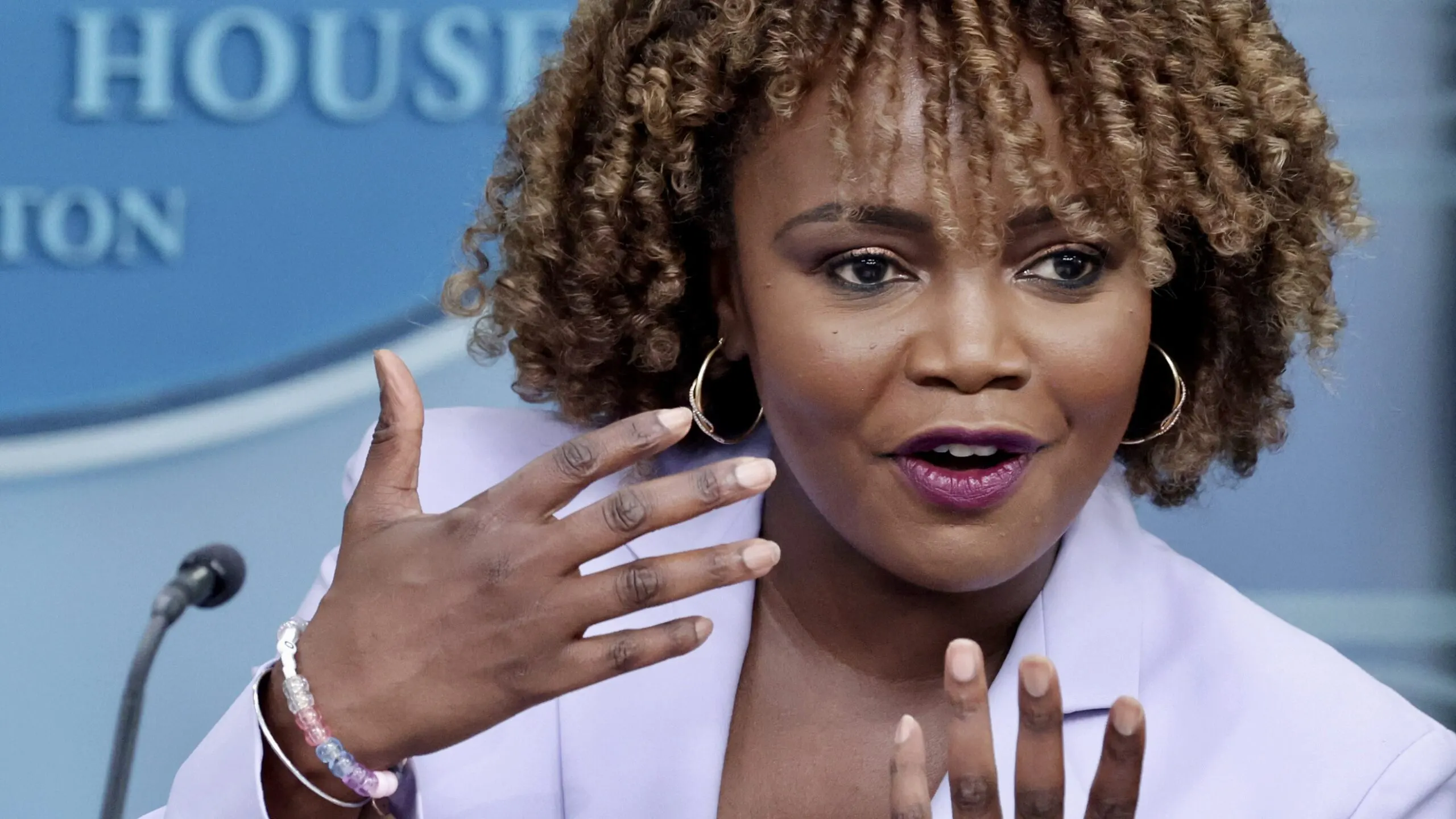 Karine Jean-Pierre Blames Kamala’s Loss On The Pandemic