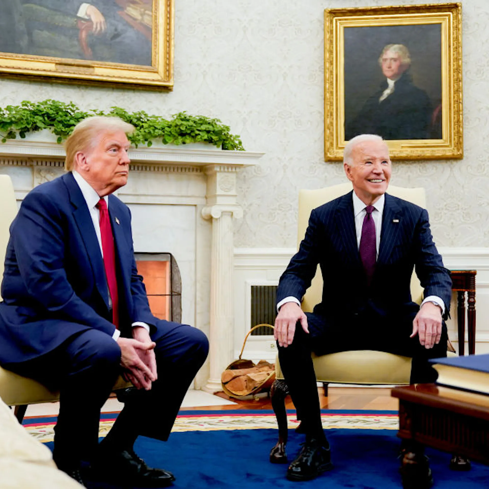 Trump Meets Biden At The White House!