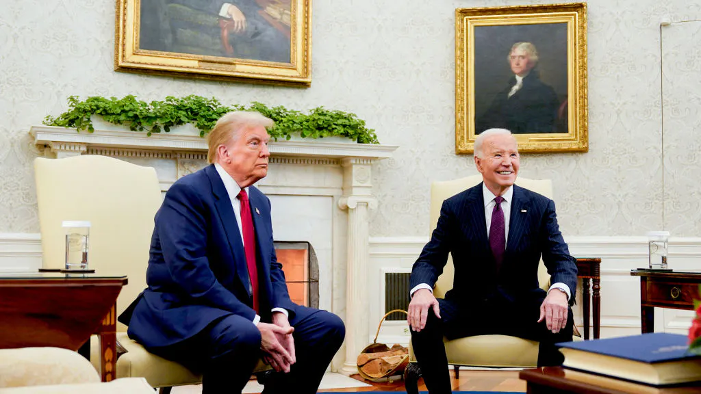 Trump Meets Biden At The White House!