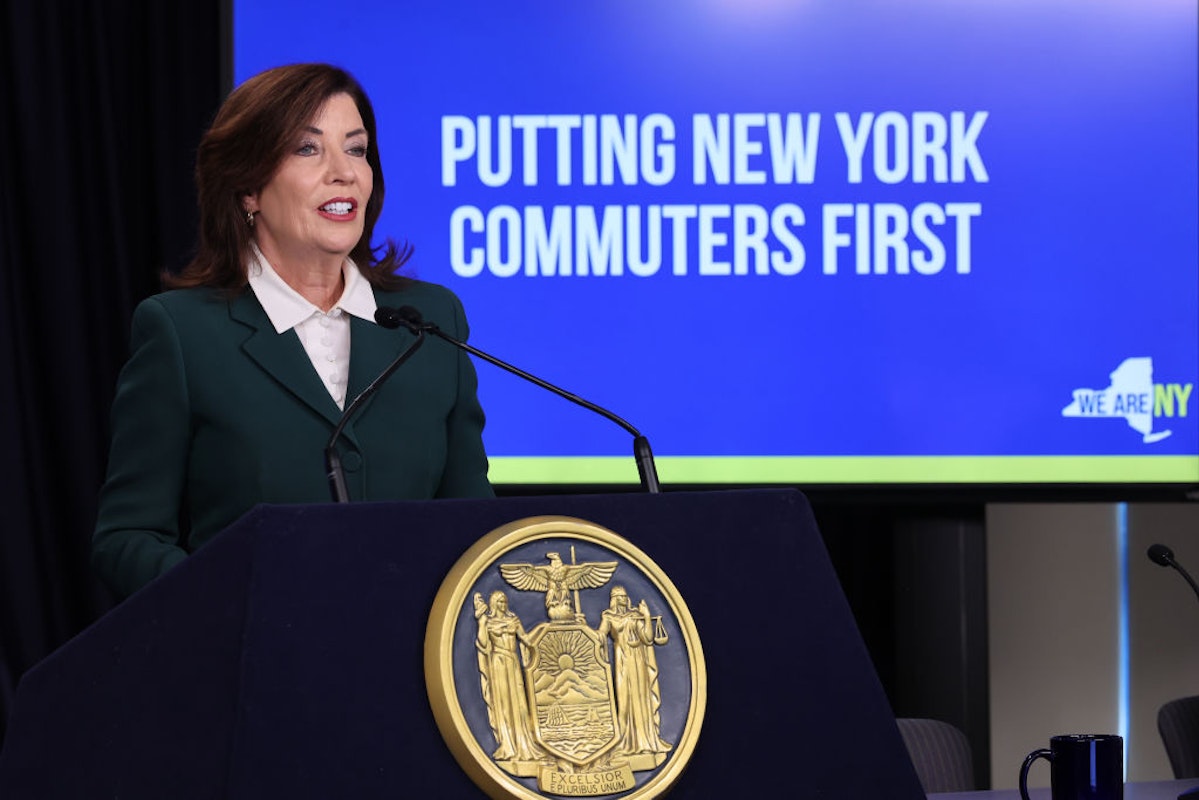 Kathy Hochul Brags About Subway Safety — After A Woman Was Burned Alive In NYC