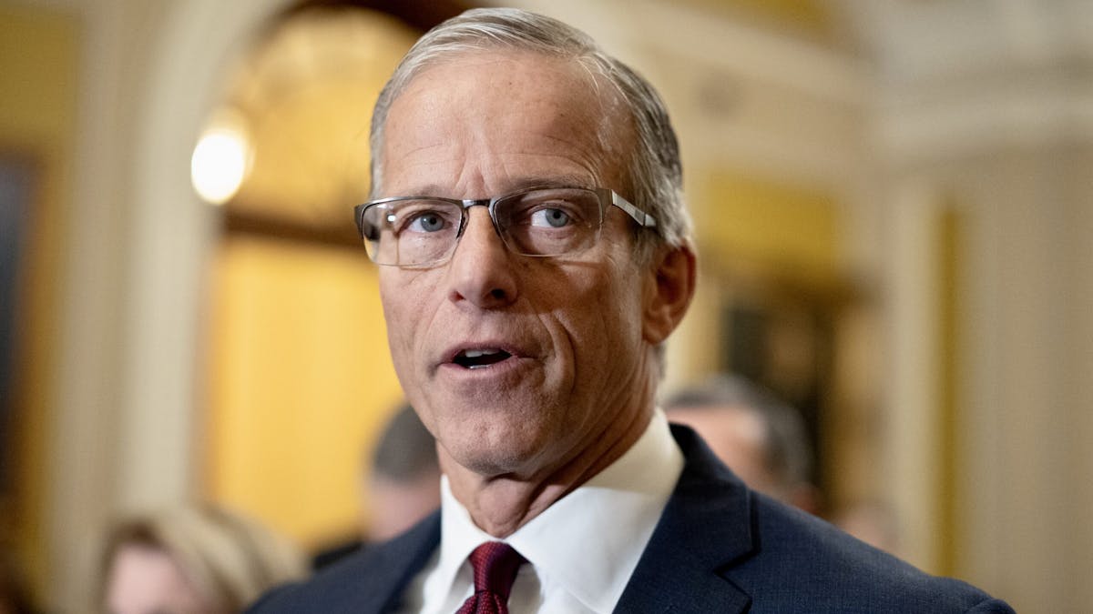 NextImg:Thune Rips Jayapal For Filibuster Hypocrisy