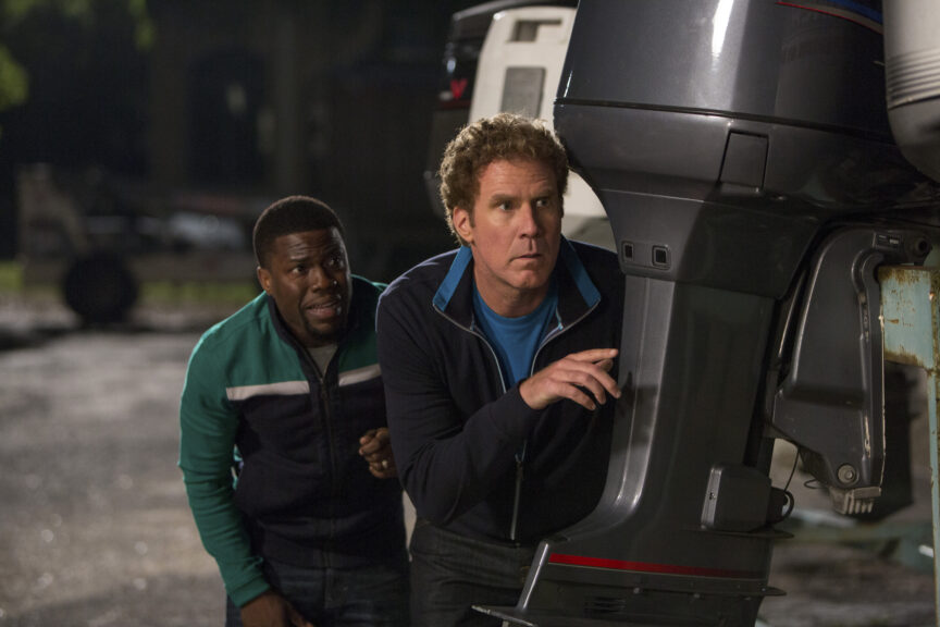 Kevin Hart and Will Ferrell in "Get Hard." (2015). Gary Sanchez Productions. Warner Bros. IMDB.