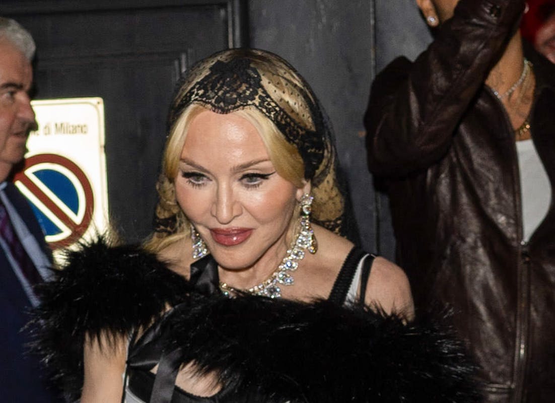 NextImg:Madonna Reacted To Trump’s Win By Stuffing Her Face With Cake, She Said