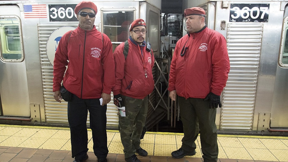 NextImg:Guardian Angels Return To NYC Subways As Crime Remains ‘Out Of Control’