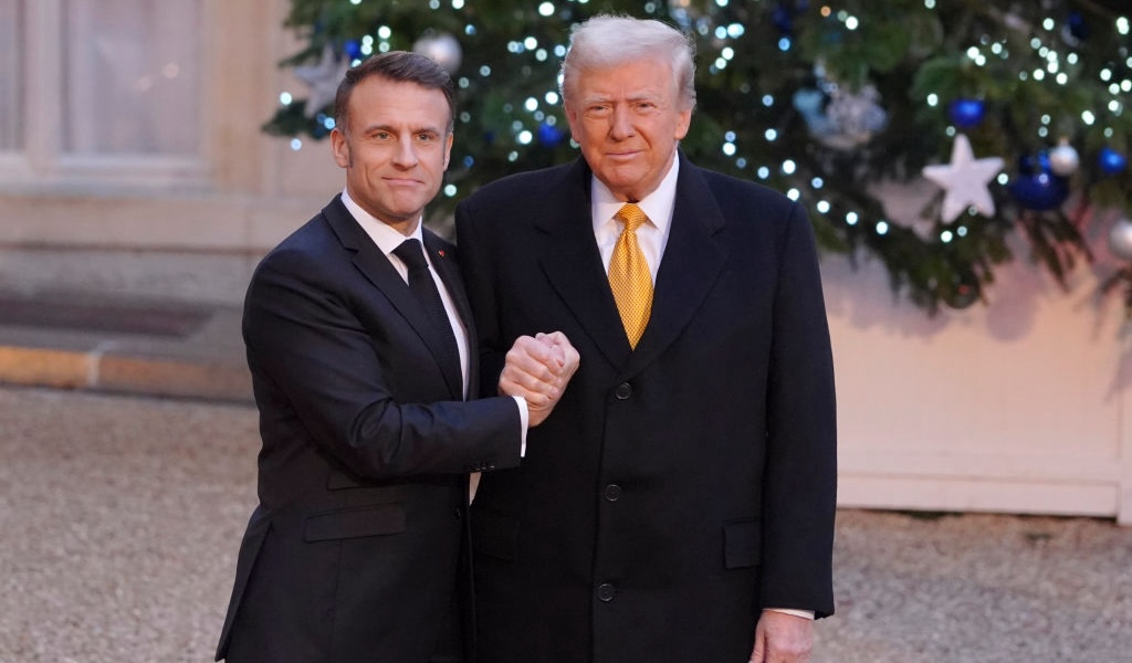 Trump Returns To World Stage In Paris Trip, Overshadows Biden’s Final Weeks In White House