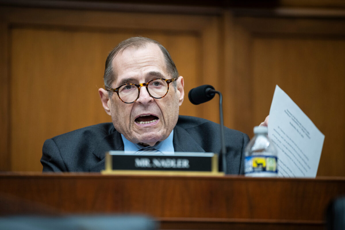 Nadler Cedes Top Democrat Role On House Judiciary