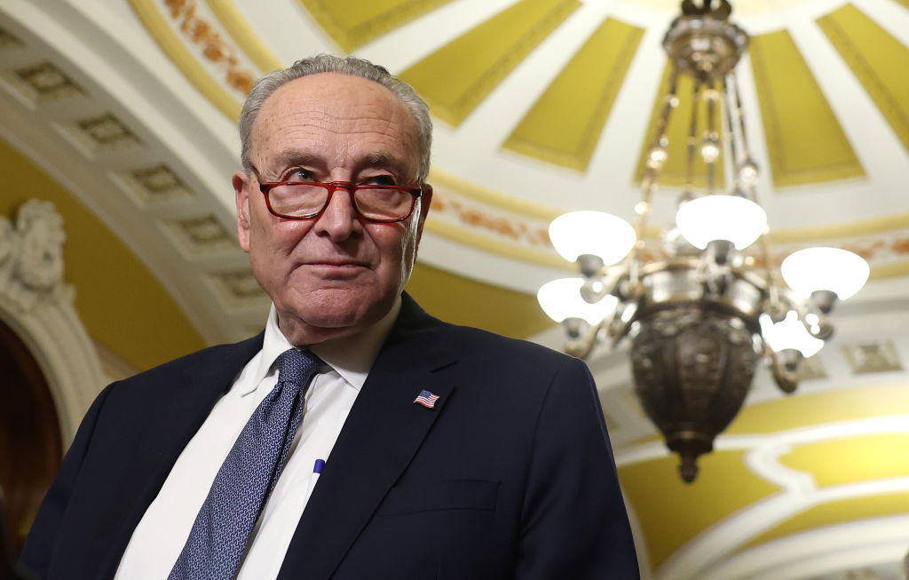 Hilarious: Schumer Tongue-Tied Answering Reporters About Hunter Biden Pardon