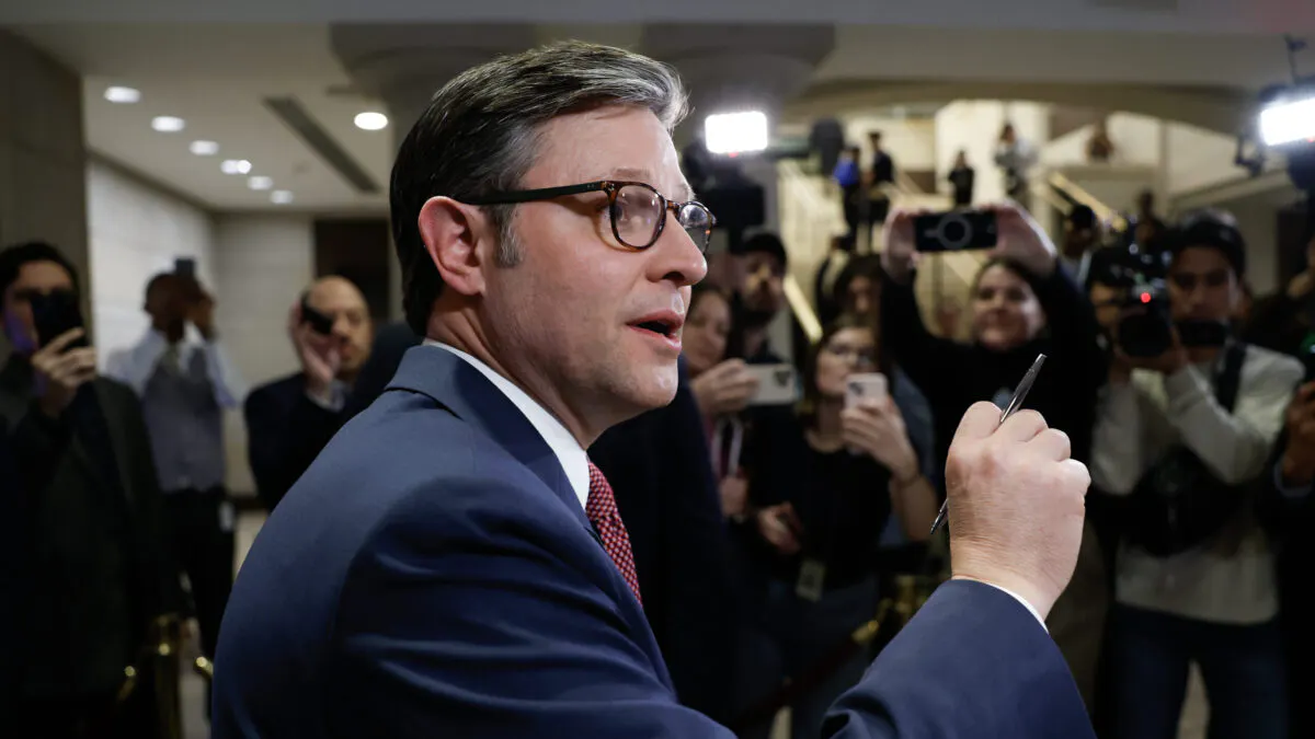 Mike Johnson Outlines Republican Agenda After Winning Speakership