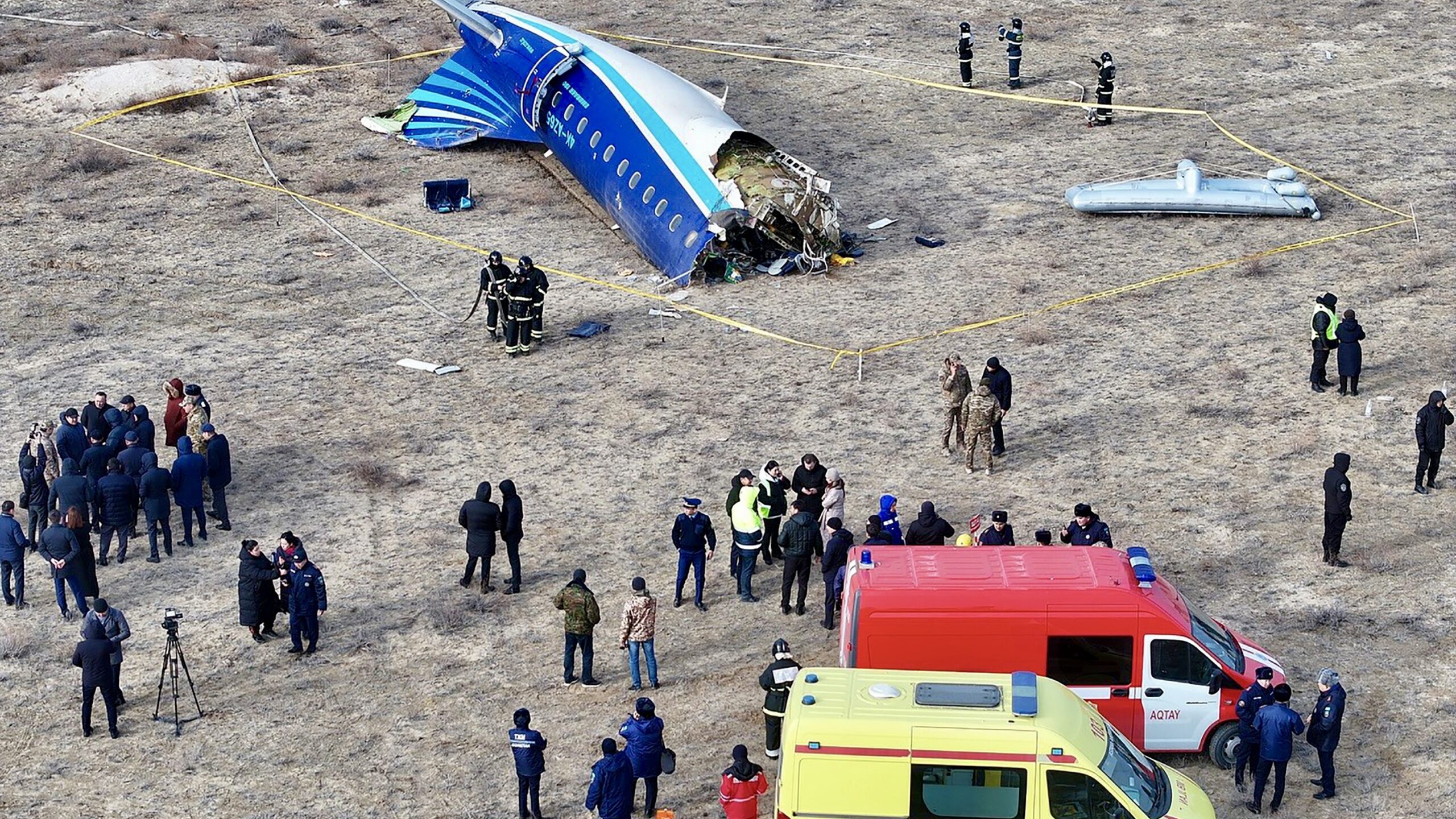 Azerbaijan Airlines Says ‘External Interference’ Caused Plane Crash