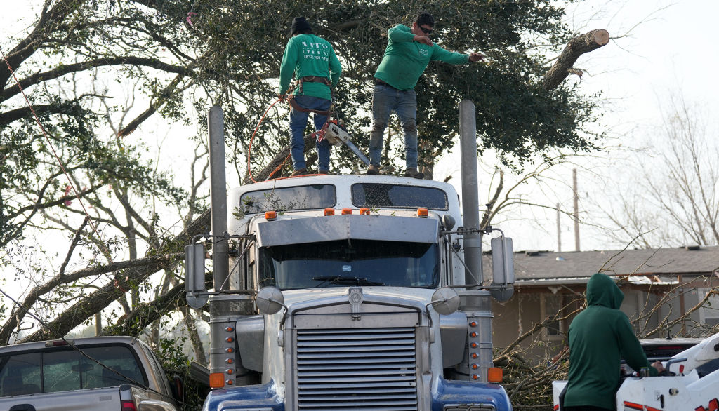 4 Dead After Tornadoes Rip Through South Bringing Torrential Rain, Wind