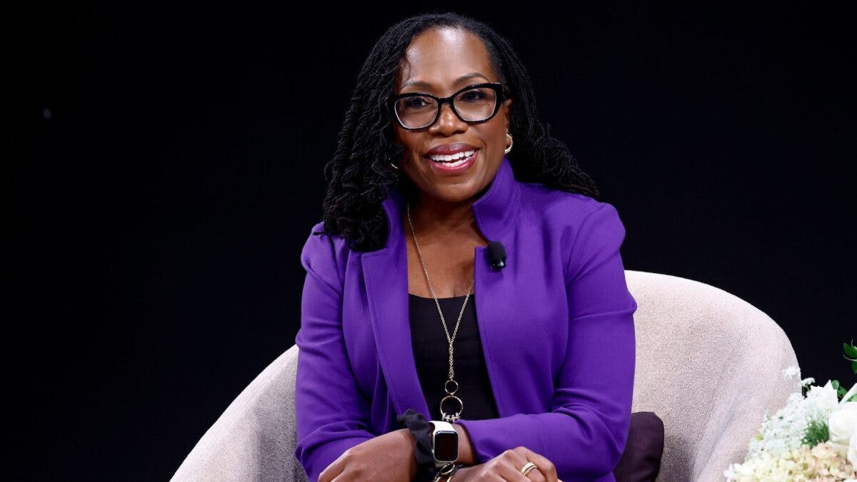 NextImg:Ketanji Brown Jackson Says She Uses Supreme Court Opinions To Express Her Feelings