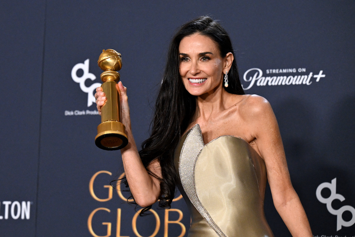 Demi Moore ‘In Shock’ Over Winning First Major Award At Golden Globes