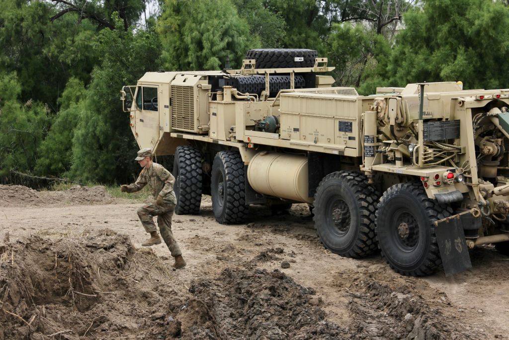 WATCH: US Marine Corps Arrives At Southern Border