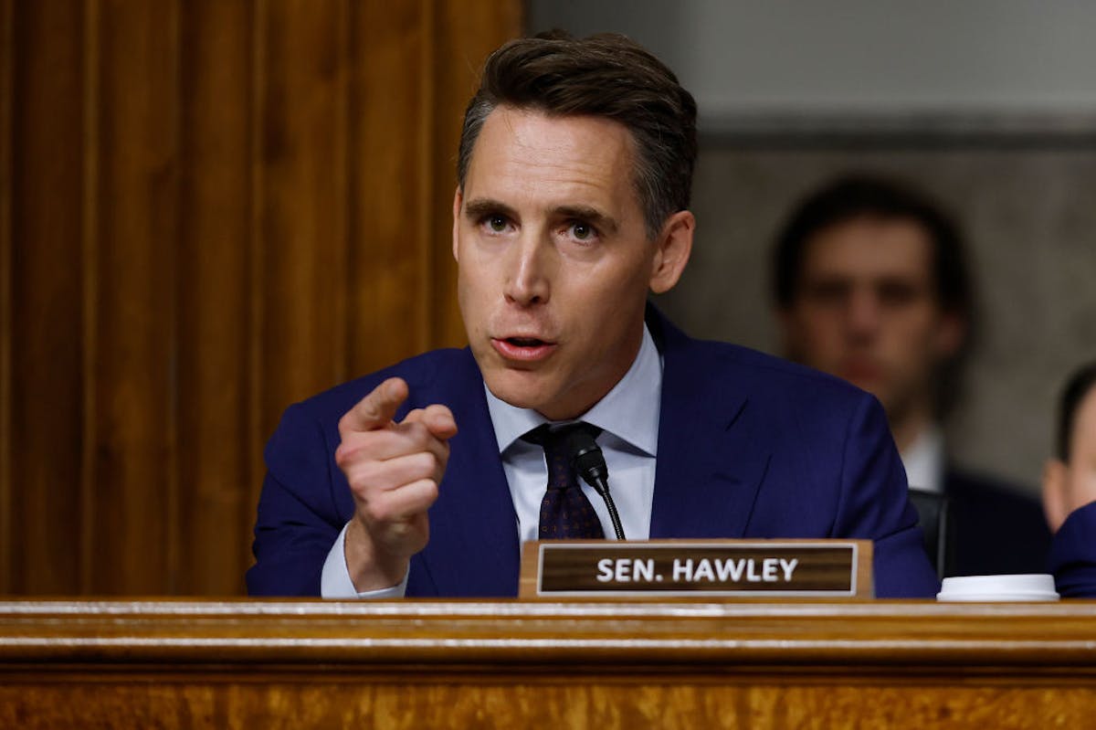 NextImg:Hawley Introduces Bill To Allow Lawsuits Against Doctors Who Perform Trans Procedures On Kids