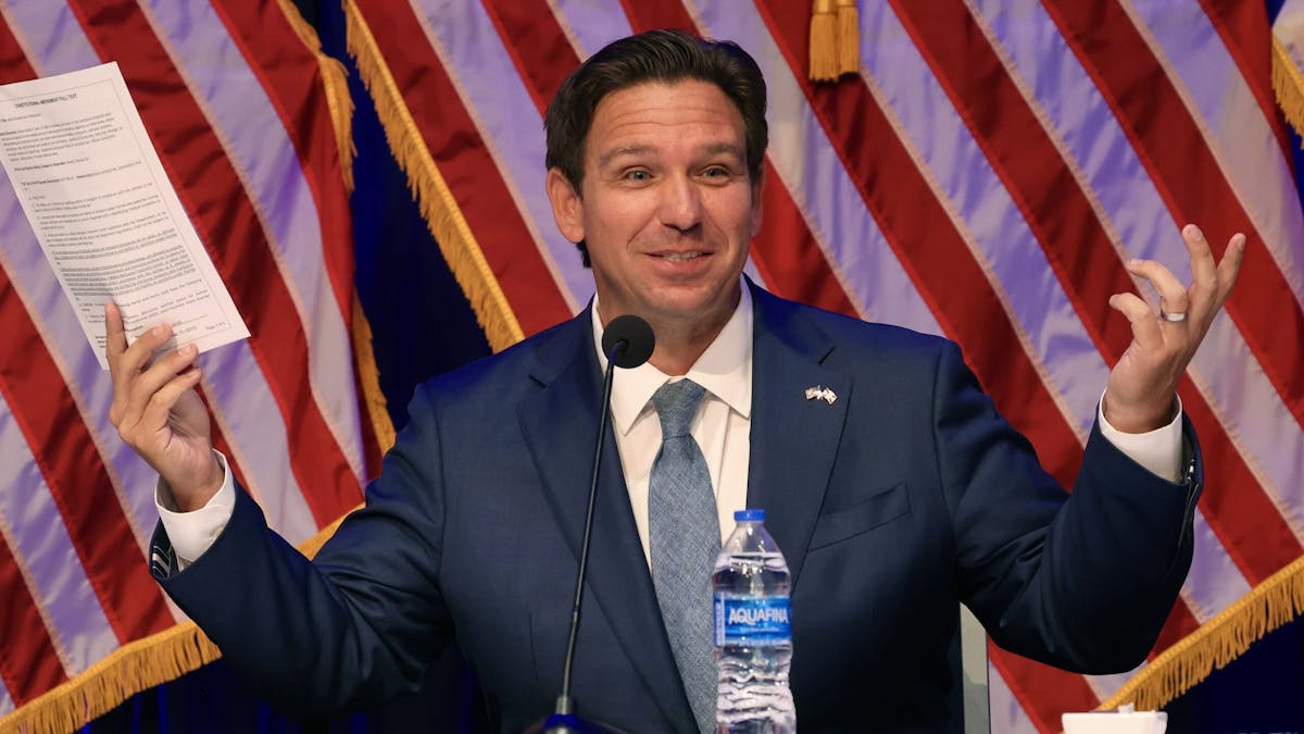 NextImg:DeSantis Shreds Media For Not Putting ‘A Lot Of Heat’ On Newsom, Bass Over Fire Disaster
