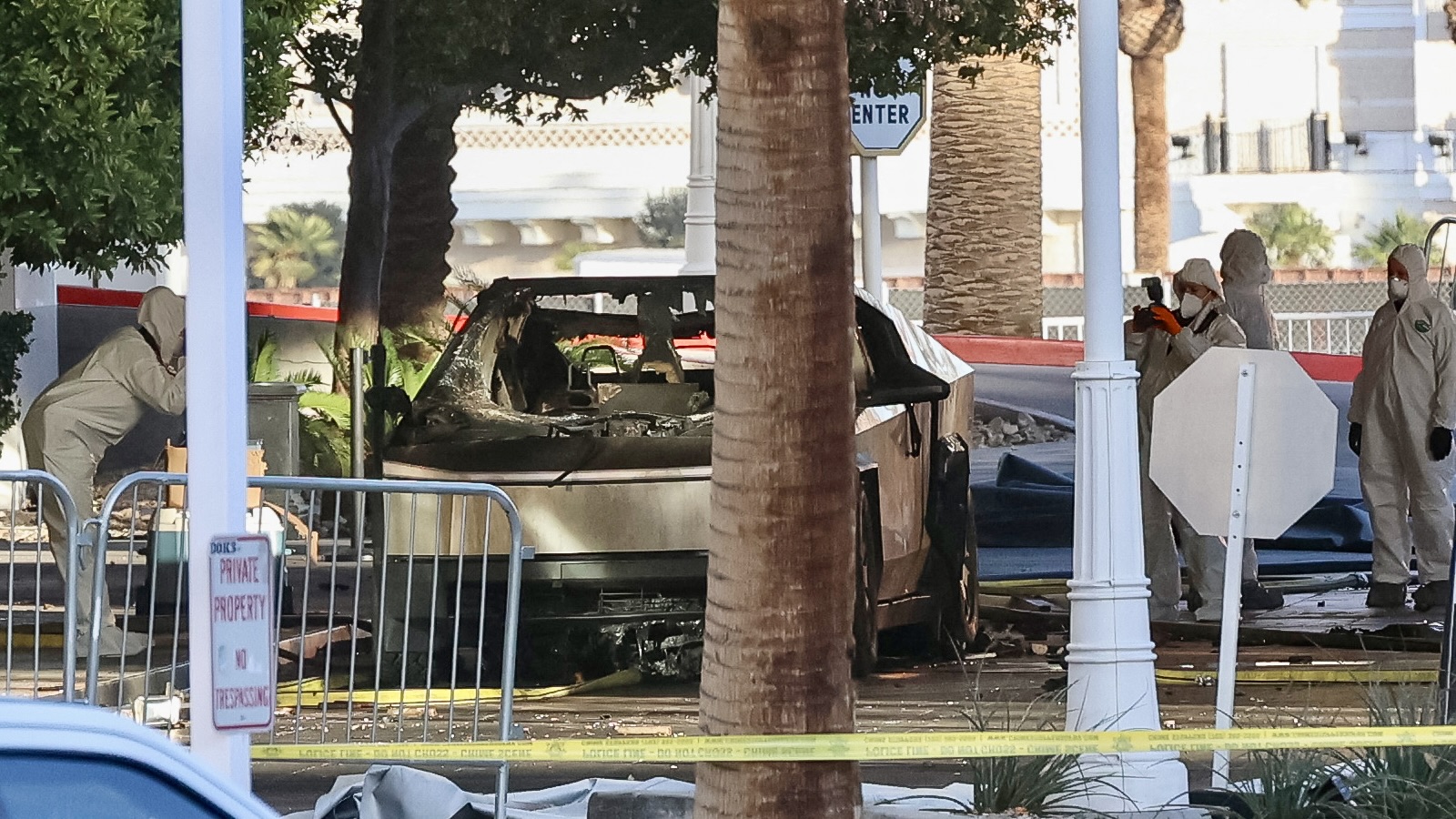 Las Vegas Police Reveal What Cybertruck Was Carrying When It Exploded