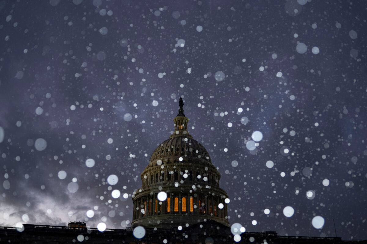 With Snow Blast Imminent, Speaker Johnson Says ‘We Cannot Delay’ Certification Of Trump’s Victory