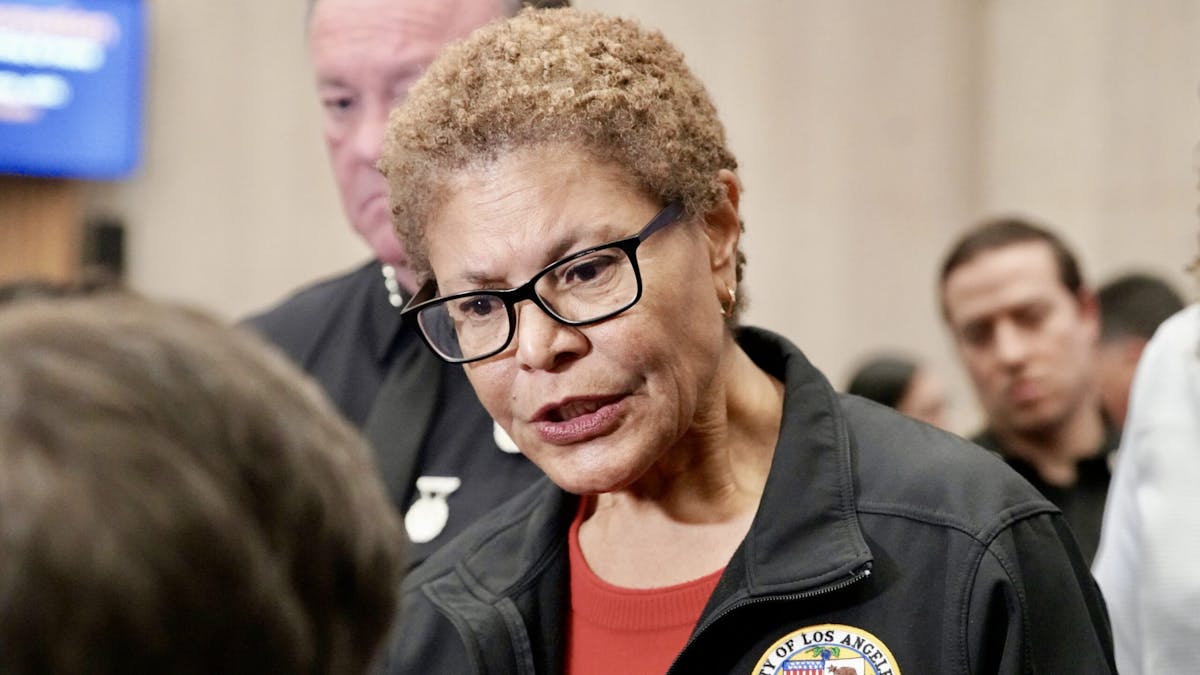 NextImg:Karen Bass Regrets Taking African Trip Amid Fire Dangers