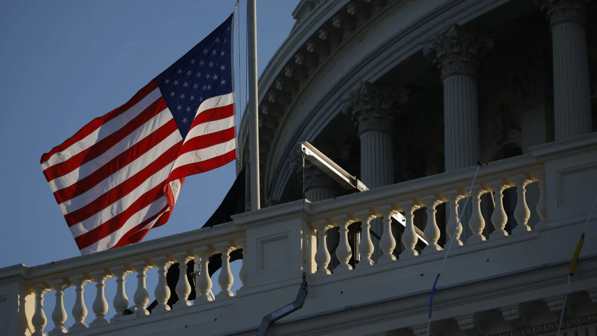 Speaker Johnson Orders Flags At U.S. Capitol To Fly At Full-Staff For Trump’s Inauguration