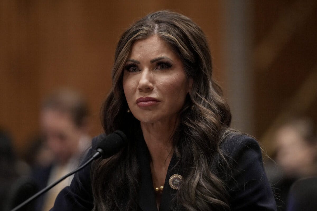 NextImg:New DHS Sec Kristi Noem Joins Federal Agents For NYC Immigration Raids