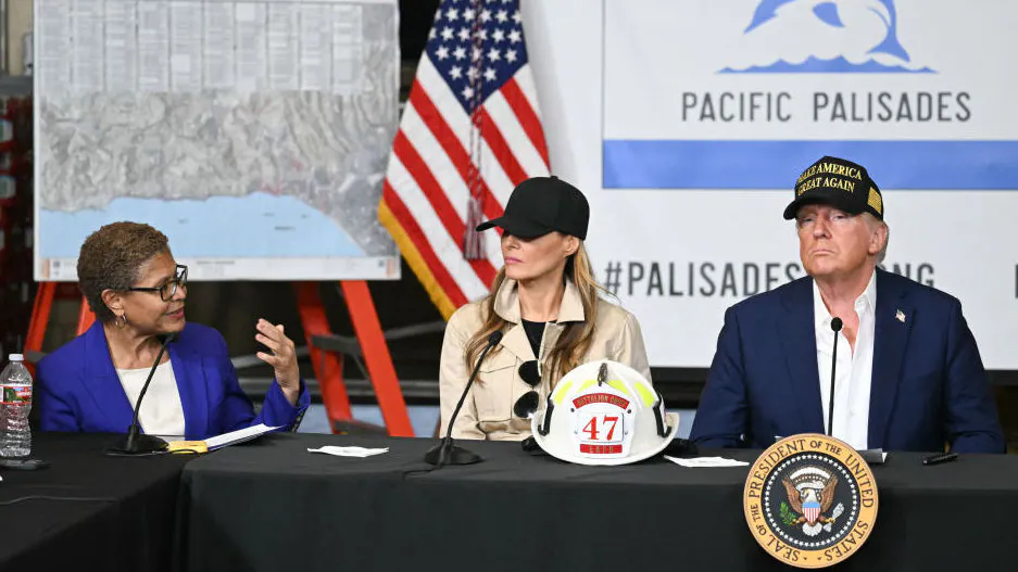 Trump Calls Out Mayor Bass During Live Presser, Community Members Back Him Up