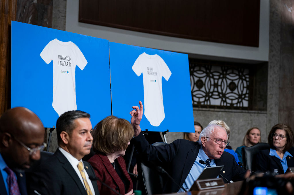 Bernie Goes Nuts: Denounce The Onesies!