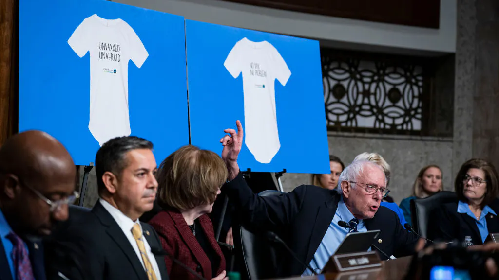 Bernie Goes Nuts: Denounce The Onesies!