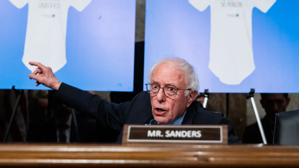 Bernie Sanders Grills RFK Jr. Over Alleged Support For … Infant Clothing