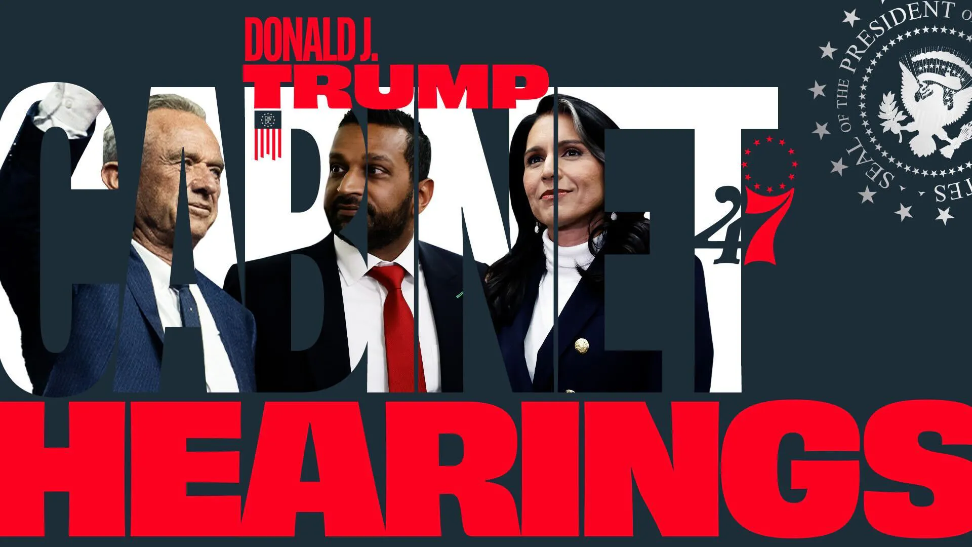 Confirmation Hearings For RFK Jr., Tulsi Gabbard, And Kash Patel: Live Updates