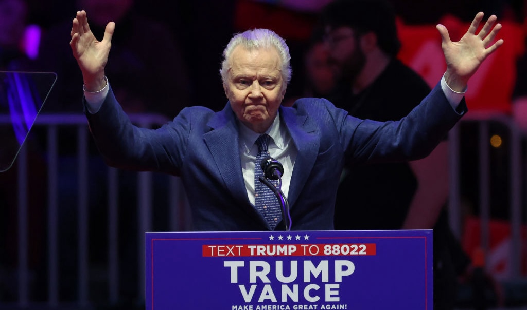 ‘Greatest Win Of All Time’: Jon Voight Pumps Trump Victory At Pre-Inauguration Rally